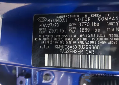 2024 Hyundai Venue Limited from USA, damaged, VIN KMHRC8A3XRU299388